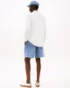 Tommy Hilfiger DENIM SHIRT GMD Erkek Beyaz Gömlek MW0MW40684YBL