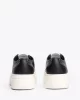 Tommy Hilfiger Kadın Deri Kontrast Dikişli Platform Sneaker