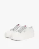 Tommy Hilfiger TJW FOXING VULC LC LEATHER Kadın siyah Sneaker EN0EN02714YBL