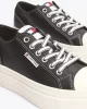 Tommy Hilfiger Kadın Deri Kontrast Dikişli Platform Sneaker