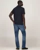 Tommy Hilfiger Erkek  Dikey Bayrak Lacivert   Polo T-Shirt