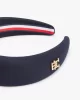 Tommy Hilfiger ELEVATED CHIC HEADBAND Kadın Mavi Saç Bandı AW0AW17821DW6