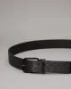 Calvin Klein ADJ CASUAL ROUND MONO 35MM Erkek Siyah Kemer K50K513038-BEH