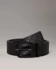 Calvin Klein ADJ CASUAL ROUND MONO 35MM Erkek Siyah Kemer K50K513038-BEH