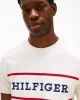 Tommy Hilfiger Erkek Americana Renk Bloklu Sarı T-shirt MW0MW39845Z00