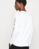 Tommy Hilfiger TOMMY LOGO LONG SLEEVE TEE Erkek beyaz Sweatshirt MW0MW09096YBR