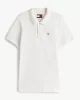 Tommy Jeans TJM TIPPED LOGO POLO SS EXT Erkek BEYAZ T-shirt DM0DM20225YBH