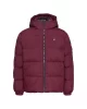 Tommy Jeans TJM ESSENTIAL DOWN JACKET EXT Erkek Bordo Mont DM0DM19786VLP