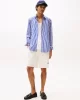 Tommy Hilfiger Erkek Flex Poplin Bold Mavi Gömlek MW0MW394510A4