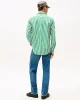 Tommy Hilfiger Erkek Flex Poplin Bold Yeşil  Gömlek MW0MW394510CD