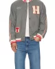Tommy  Hilfiger  Erkek   Gri Bomber Ceket