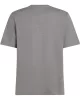 Tommy Hilfiger VERTICAL FLAG TEE Erkek gri T-shirt MW0MW36512P91