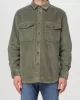 Tommy Hilfiger CORDUROY OVERSHIRT Erkek Haki Gömlek MW0MW36855RBN