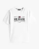 Tommy Hilfiger Erkek İkonik Hilfiger Beyaz T-shirt MW0MW39585YBR