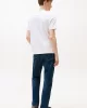 Tommy Hilfiger Erkek İkonik Hilfiger Beyaz T-shirt MW0MW39585YBR