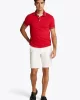 Tommy Hilfiger Erkek Kırmızı Polo Yaka Logolu T-Shirt