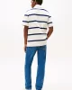 Tommy Hilfiger Erkek Kısa Kollu Klasik Kesim Rugby Mavi T-shirt MW0MW395650A4
