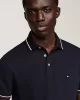 Tommy Hilfiger TIPPED SLIM FIT POLO Erkek lacivert T-shirt MW0MW37346DW5