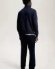 Tommy Hilfiger TOMMY LOGO MOCKNECK Erkek MAVİ Sweatshirt MW0MW20954DW5