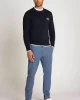 Tommy Hilfiger GRAPHIC  COTTON CREW Erkek lacivert Sweatshirt MW0MW38336DW5