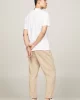 Tommy Hilfiger Erkek Monogram Nakışlı Beyaz T-shirt