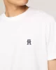 Tommy Hilfiger Erkek Monogram Nakışlı Beyaz T-shirt
