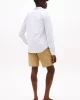 Tommy Hilfiger Erkek Normal Kesim Çizgili Heritage Oxford Mavi Gömlek MW0MW362380A9