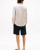 Tommy Hilfiger Erkek Normal Kesim Düz Renk Heritage Oxford Beyaz Gömlek MW0MW35774RBC