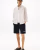 Tommy Hilfiger Erkek Normal Kesim Düz Renk Heritage Oxford Beyaz Gömlek MW0MW35774RBC