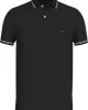 Tommy Hilfiger TIPPED SLIM FIT POLO Erkek siyah T-shirt MW0MW37346BDS