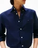 Tommy Hilfiger Erkek  Solid Heritage Oxford Lacivert Gömlek MW0MW357740G0