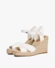 Tommy Hilfiger TOMMY HILFIGER ESPAD HIGH WEDGE Kadın  Sandalet FW0FW08668YBL