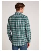Tommy Hilfiger FLEX POPLIN PLAID SMALL RF SHIRT Erkek Yeşil Gömlek MW0MW375570H7