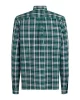 Tommy Hilfiger FLEX POPLIN PLAID SMALL RF SHIRT Erkek Yeşil Gömlek MW0MW375570H7
