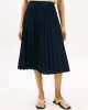 Tommy Hilfiger FLUID PLEATED PULL ON MIDI SKIRT Kadın Mavi Etek WW0WW43886C1G