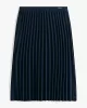 Tommy Hilfiger FLUID PLEATED PULL ON MIDI SKIRT Kadın Mavi Etek WW0WW43886C1G