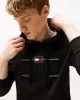Tommy Hilfiger ICON HILFIGER HOODIE Erkek Siyah Kazak MW0MW39586BDS