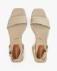 Tommy Hilfiger TOMMY HILFIGER ESPAD MID WEDGE Kadın  Sandalet FW0FW08805ACC