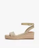 Tommy Hilfiger TOMMY HILFIGER ESPAD MID WEDGE Kadın  Sandalet FW0FW08805ACC