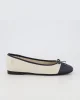 Tommy Hilfiger Kadın Deri Burunlu Bej Babet FW0FW08759ACG