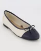 Tommy Hilfiger Kadın Deri Burunlu Bej Babet FW0FW08759ACG