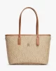 Tommy Hilfiger TH MONOPLAY LEATHER MINI TOTE Kadın  Omuz Çantası AW0AW17415RBT