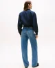 Tommy Hilfiger Kadın Naylon Normal Kesim Kısa Mavi Bomber  Ceket WW0WW45634C1G