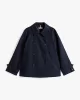 Tommy Hilfiger Kadın Pamuklu Normal Kesim Kısa Mavi Mont WW0WW45618DW5