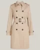 Tommy Hilfiger COTTON DB SLIM FIT TRENCH Kadın  Trençkot WW0WW42133AEG