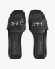Tommy Hilfiger LEATHER HORSEBIT MULE Kadın  Terlik FW0FW08420BDS