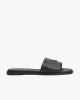 Tommy Hilfiger TH LOGO HARDWARE LEATHER MULE Kadın  Terlik FW0FW08806BDS
