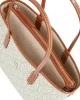 Tommy Hilfiger TH MONOPLAY LEATHER MINI TOTE Kadın  Omuz Çantası AW0AW17415L3H