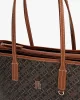 Tommy Hilfiger TH MONOPLAY LEATHER TOTE Kadın  Omuz Çantası AW0AW17416BDS