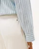 Tommy Hilfiger Kadın Yazı Baskılı Düz Paça Pike Beyaz Eşofman Altı WW0WW45744YA8